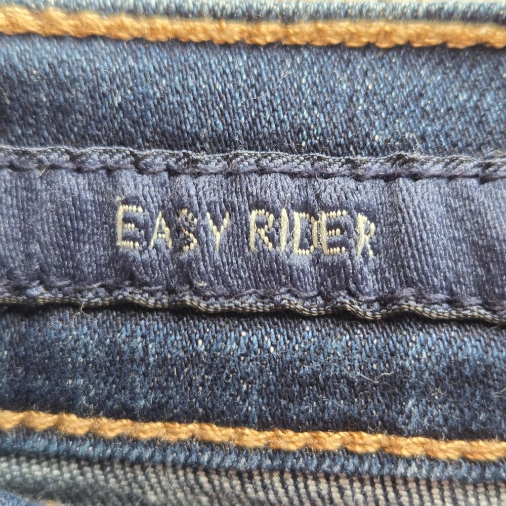Lucky Brand Easy Rider Bootcut Jeans Dark Wash Size 4 - Picture 12 of 14